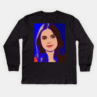 alison brie Kids Long Sleeve T-Shirt